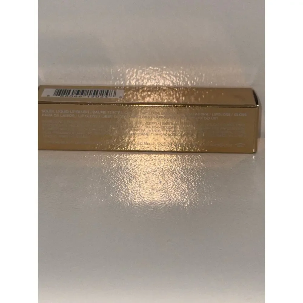 NIB Tom Ford Soleil Liquid Lip Blush 6ml / 0.2 oz Gold Flake Lip Gloss Stain
